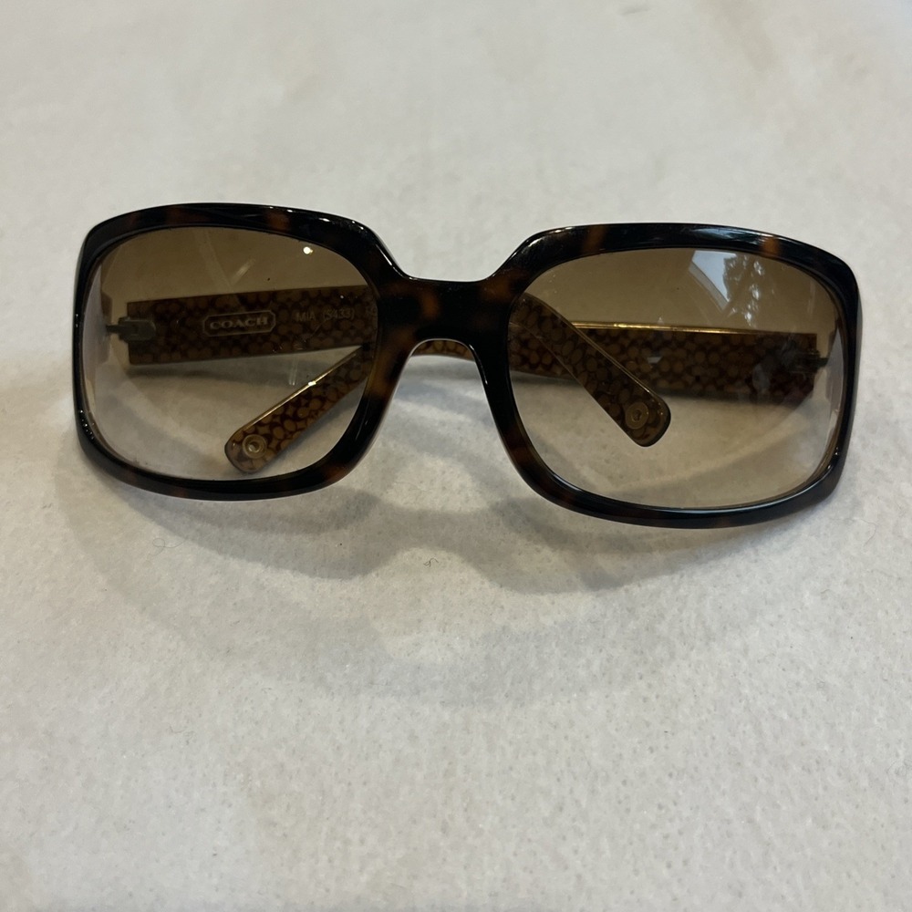 Coach Mia (S433) Tortoise Sunglasses Brown